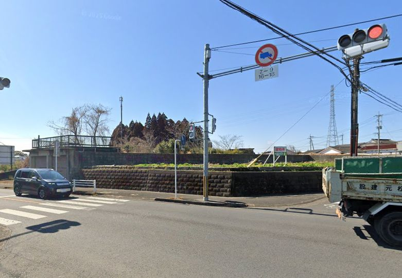 都城市志比田町の売地の外観