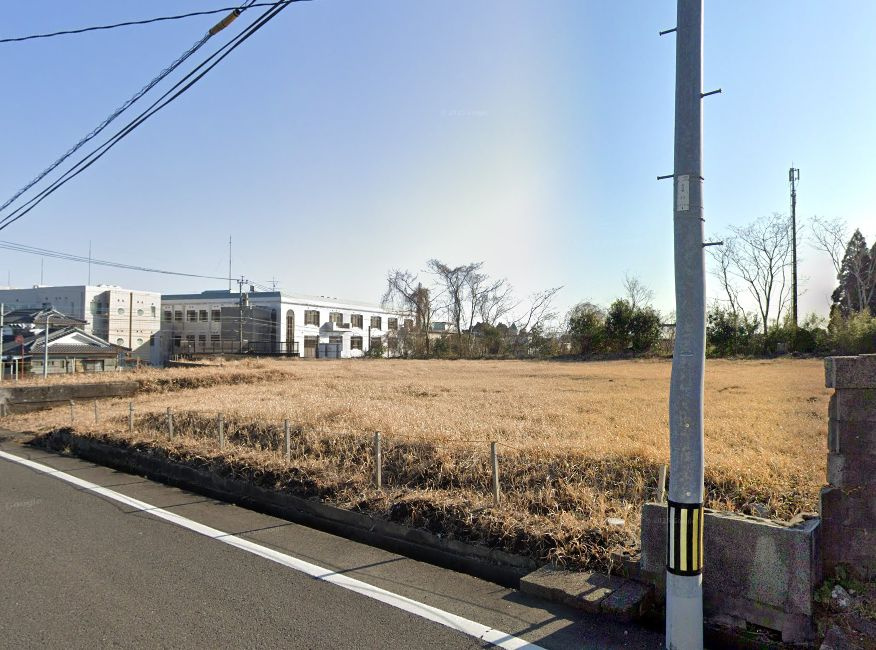 都城市志比田町の売地の外観