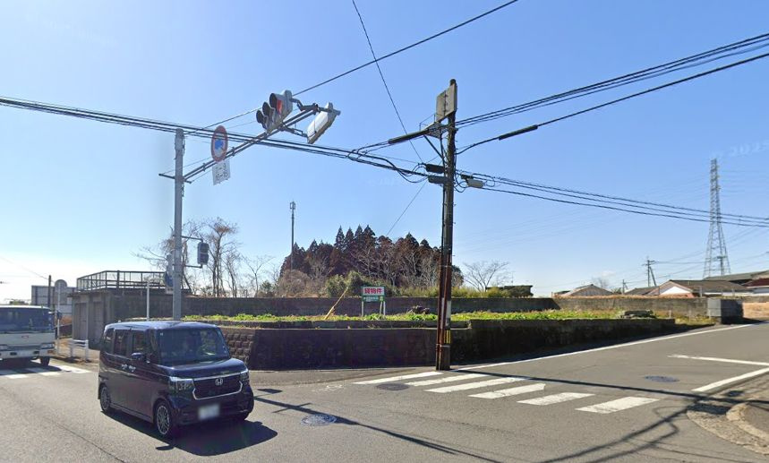 都城市志比田町の売地の外観