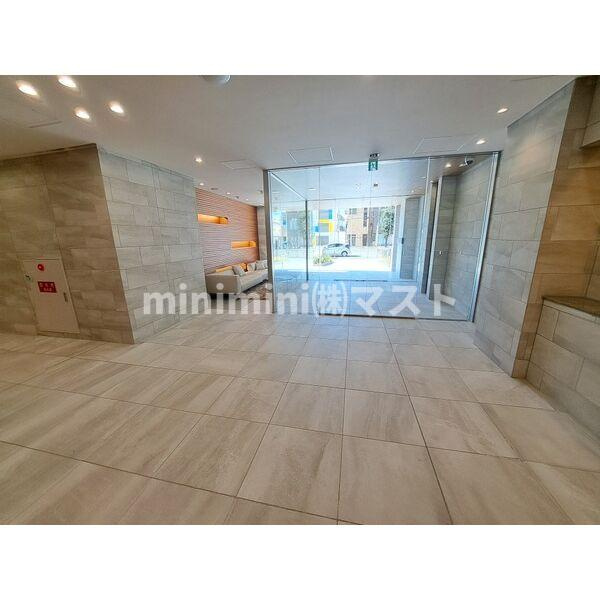 スプランディッド阿倍野のロビー