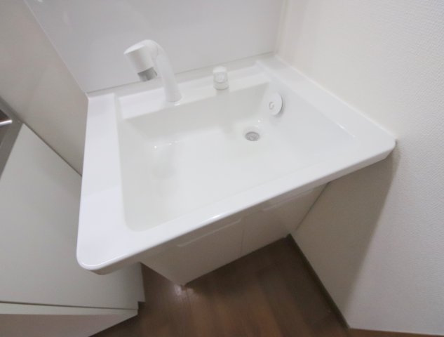 橋本マンションの洗面所