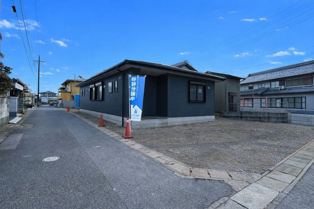 リーブルガーデン　大垣市中野町1丁目　全2区画分譲の外観|「現地（2026年2月3日）撮影」　
■全体写真　
■ヤマダ不動産　株式会社リライフ　