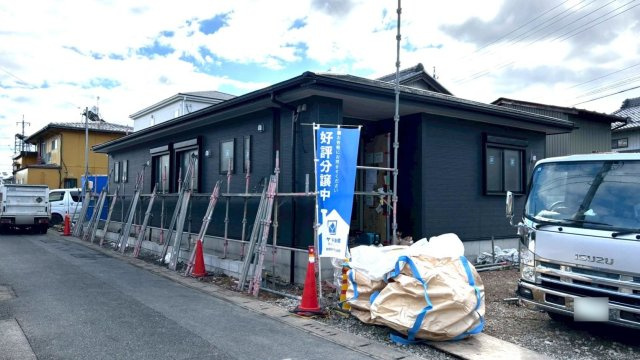 リーブルガーデン　大垣市中野町1丁目　全2区画分譲の外観|「現地（2026年2月3日）撮影」　
■外観写真　
■ヤマダ不動産　株式会社リライフ　