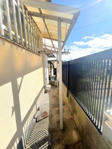 佐々木貸家のバルコニー