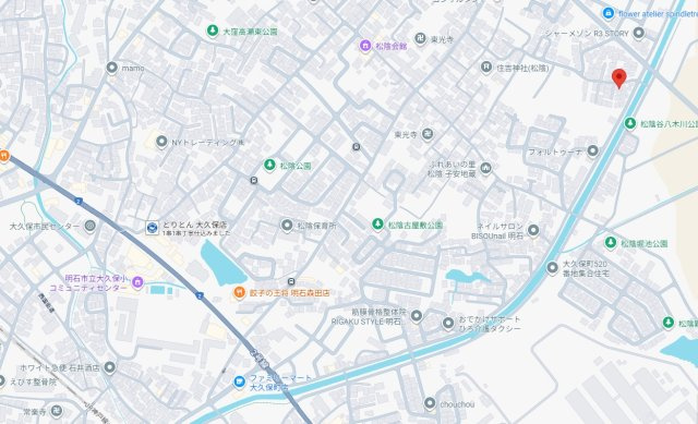 【地図】 | 明石市大久保町松陰　中古戸建