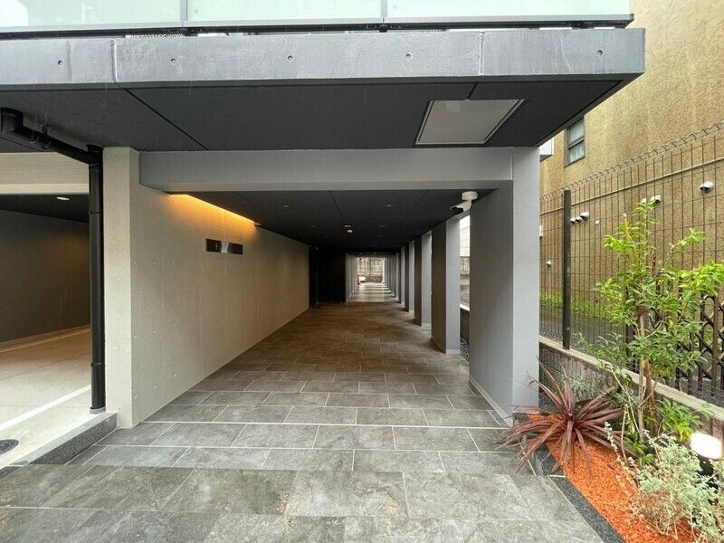 ルミークアン東陽町のエントランス