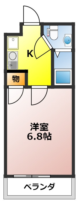 リンダプラヤ甲子園の間取り