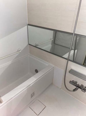 【浴室】 | ヴィレッタ菊 | 追い焚き機能、浴室乾燥機付きバス。