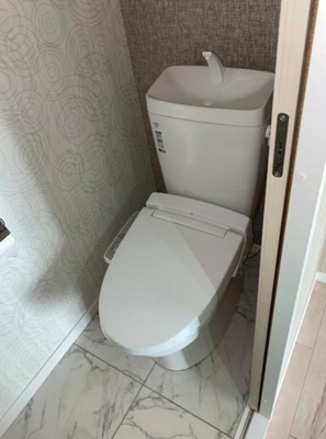 【トイレ】 | ヴィレッタ菊 | 温水洗浄便座。