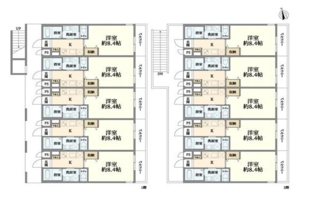 La　curacion戸塚の間取り