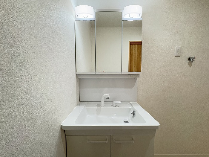 神戸市西区樫野台４丁目戸建の独立洗面台