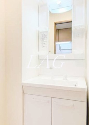 【洗面所】 | プリムローズときわ | 独立洗面台です。