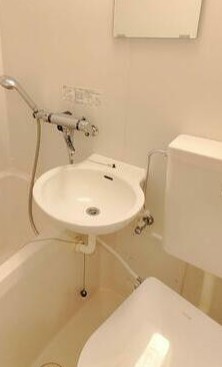 グランツノルム台東の洗面所