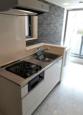 【キッチン】 | モン・ペルデュ | 2口コンロ。