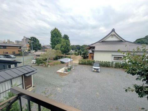 横手一丁目貸家のバルコニー
