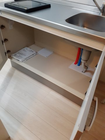 CLAIUSの収納|キッチン下収納です