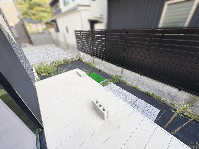 高知市一宮徳谷　中古戸建ての庭