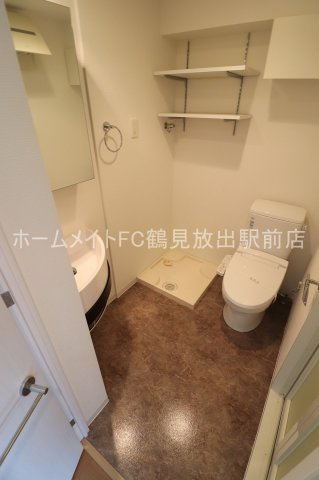 東大阪市高井田本通７丁目の賃貸マンションの洗面所