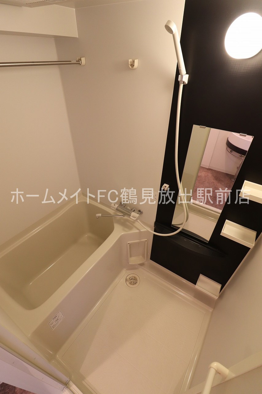 東大阪市高井田本通７丁目の賃貸マンションの浴室