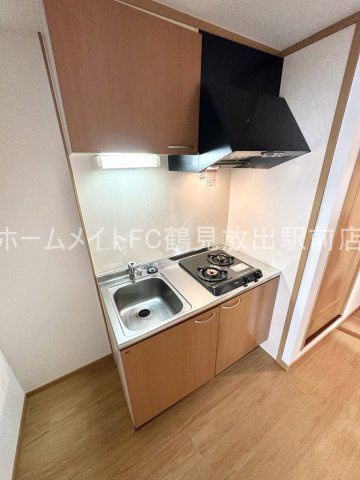 東大阪市稲田本町３丁目のハイツのキッチン