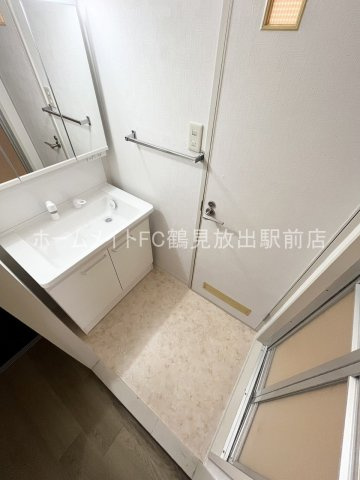 大阪市鶴見区横堤３丁目の賃貸マンションの洗面所