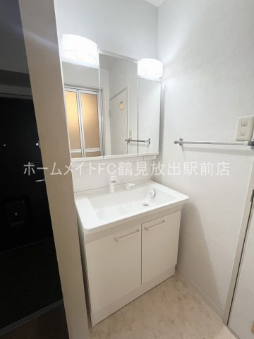 大阪市鶴見区横堤３丁目の賃貸マンションの独立洗面台