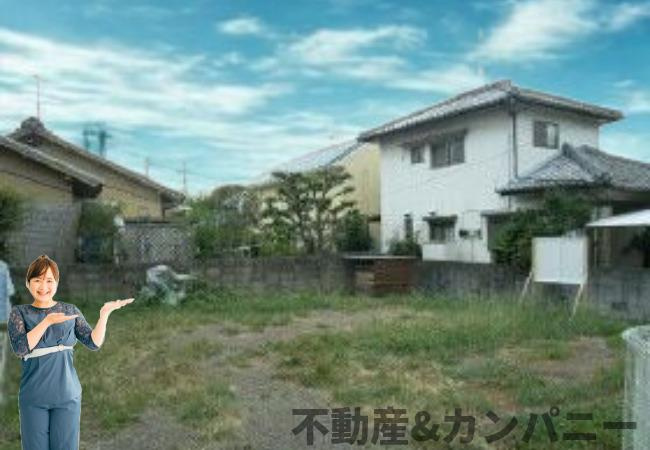 松山市南梅本町の売地の外観|外はこのようになっています