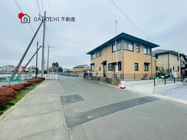 【前面道路含む現地写真】 | 羽生市南羽生3丁目　Livele Fine　新築戸建　全2棟　2号棟