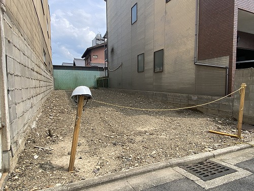 上京区尼ヶ崎横町 土地の外観