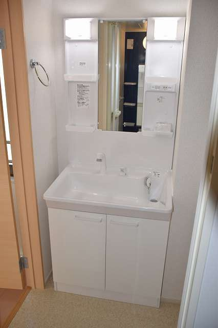 アルベージュの洗面所