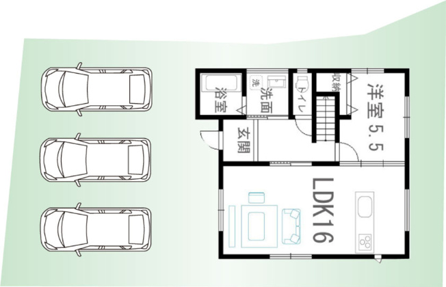 【間取り】 | 荒尾海陽中学校南1 | ☆区画図☆