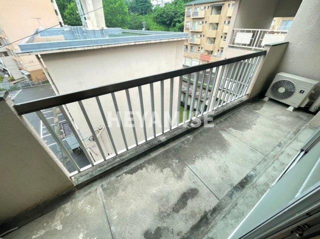 長崎堀川アパートB棟のバルコニー|※同間取りの別の階のお部屋の画像です※現況を優先します
