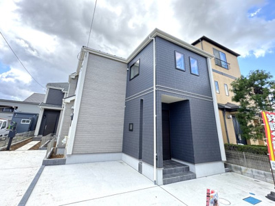 【外観】 | 流山市加１丁目新築戸建【流山北小学校：4分】 | A号棟・完成済み内覧可能です！