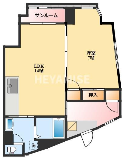 花宮の間取り