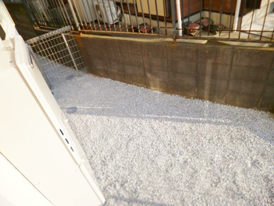 【庭】 | カトレア | 南西向きの専用庭です！お庭でゆったり過ごしたり、ガーデニングなども楽しめますね♪