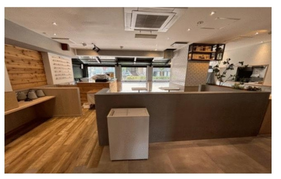 一乗寺築田町テナントの内装