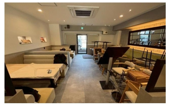 一乗寺築田町テナントの内装