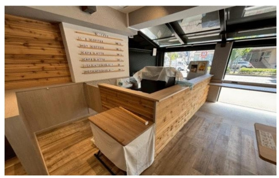 一乗寺築田町テナントの内装