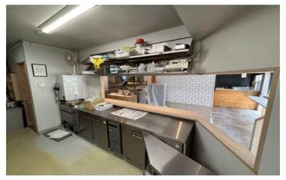 一乗寺築田町テナントの内装