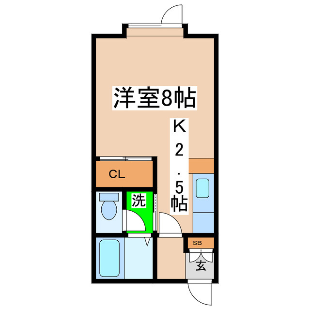 カーサルーチェの間取り