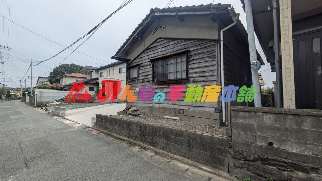 久留米市国分町の売地の外観