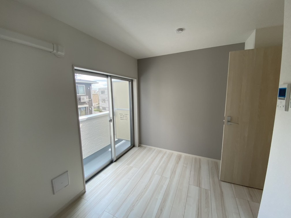 川崎市多摩区菅野戸呂のアパートの寝室