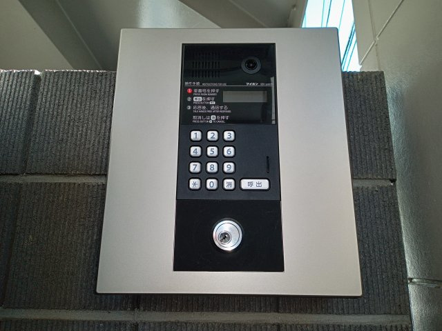 川崎市多摩区菅野戸呂のアパートのセキュリティ