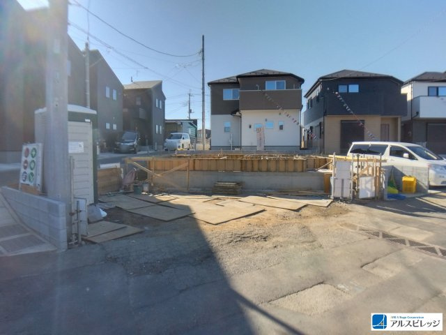 新築／富士見市羽沢１丁目　第２羽沢の前面道路含む現地写真