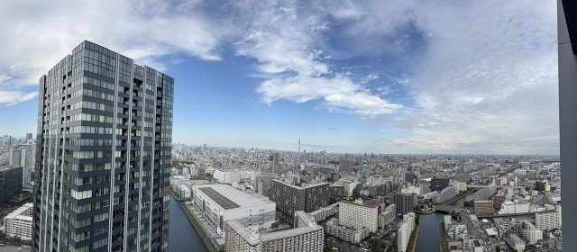 シティタワーズ豊洲ザ・ツインサウスタワー41階の展望