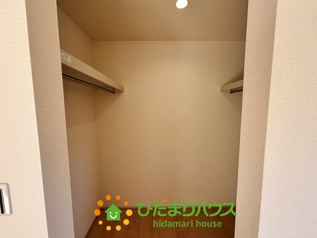 加須市南大桑　新築一戸建て　03　リーブルファインの収納|分けて収納できます！