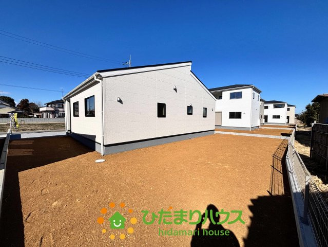 加須市南大桑　新築一戸建て　03　リーブルファインの庭|大きな庭でBBQなど！！