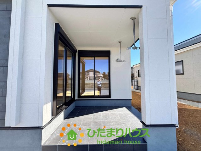 加須市南大桑　新築一戸建て　03　リーブルファインのバルコニー|別角度からのバルコニーです！