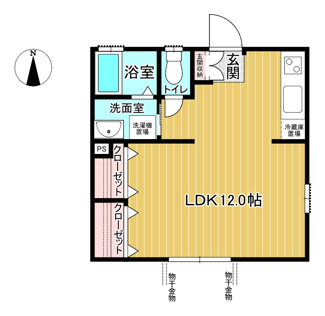 【間取り】 | ハイム・インペリアル
