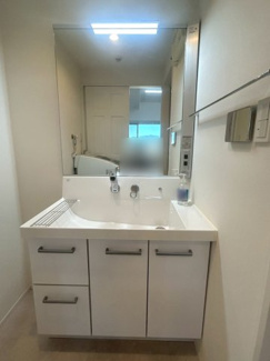 【独立洗面台】 | シンフォニー太子道 | シャワー付洗面化粧台